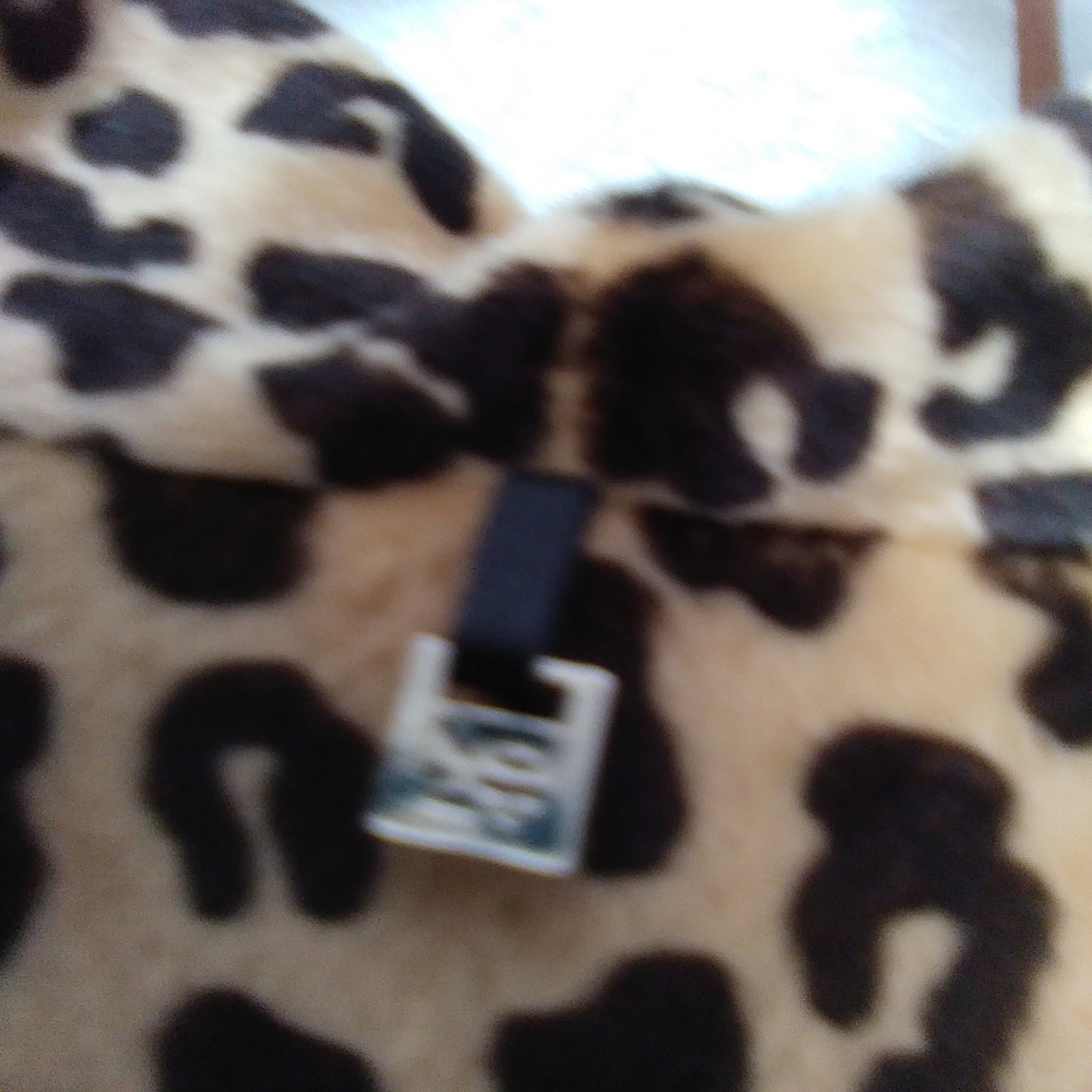 Volt Design Reversible light coat leopard 🐆 & Chinese print - Picture 7 of 12